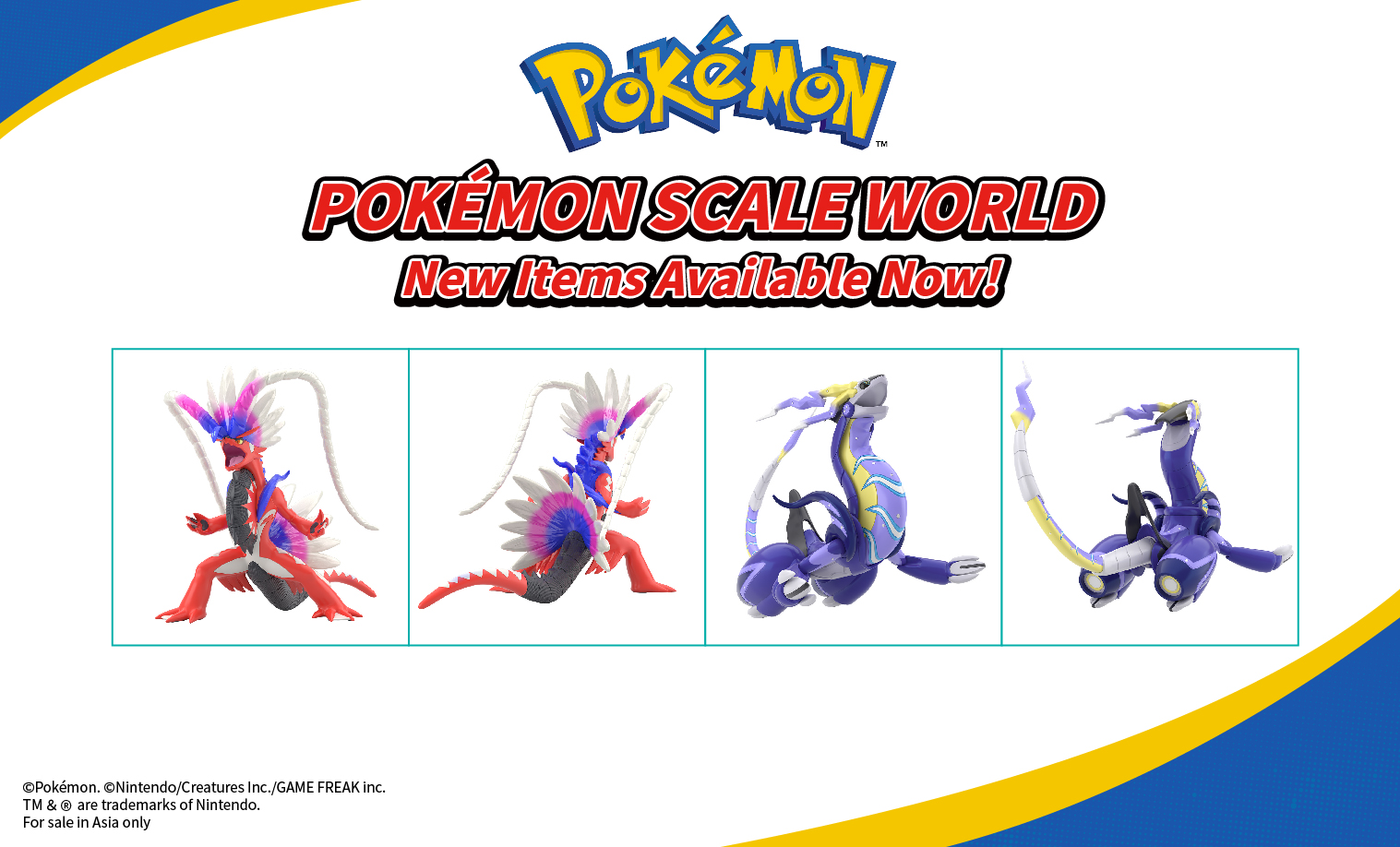 POKÉMON SCALE WORLD New Items Available Now!